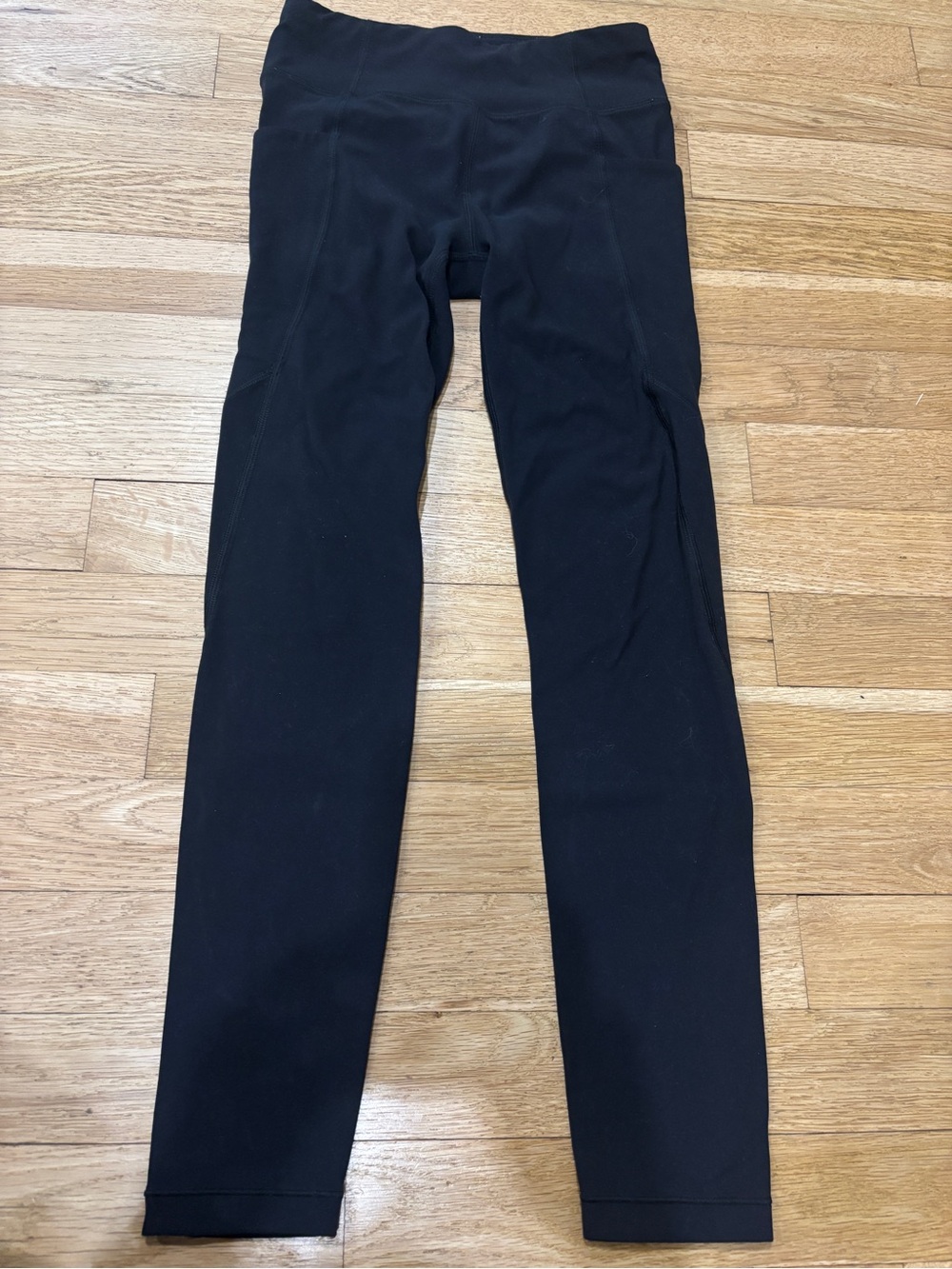 Athleta Girl Black High-Rise Stash Leggings size 8-10